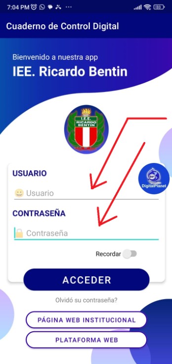 Acceso App Móvil